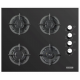 Pachet incorporabil HAUSBERG Cuptor HB-8051NG, Electric, 2000 W, 76 l, 4 Functii, Clasa A, Plita HB-567NG, Gaz, 4 arzatoare, Sistem de siguranta GAZ, Gratar din fonta, Sticla, Hota telescopica HB-1285NG, 420 m3/h, 2 motoare, 60 cm, Negru