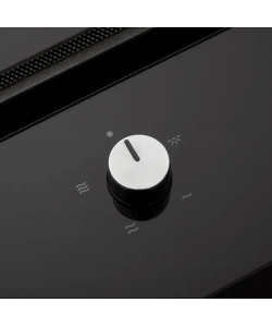 Hota Incorporabila decorativa Hausberg HB-2285NG, 163W , Filtru aluminiu, Putere de absorbtie maxim 650 m3/h, 60 cm, Negru