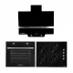 Pachet Incorporabil Cuptor electric Hausberg HB-8051NG, Clasa A, 76L, 2000W, Negru,Plita incorporabila Hausberg HB-563, Gaz, 4 arzatoare, Negru, Hota Incorporabila decorativa HB-1830NG, 60 cm, Filtru aluminiu, motor eco 450m3/h, Negru Pachet Incorporabil Cuptor electric Hausberg HB-8051NG, Clasa A, 76L, 2000W, Negru,Plita incorporabila Hausberg HB-563, Gaz, 4 arzatoare, Negru, Hota Incorporabila decorativa HB-1830NG, 60 cm, Filtru aluminiu, motor eco 450m3/h, Negru