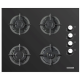 Pachet incorporabil Hausberg cuptor HB-8051NG, electric, 2000 W, 76 l, 4 functii, plita HB-567NG, Gaz, 4 arzatoare, sistem de siguranta, fonta, Sticla, hota decorativa HB-2285NG, 163W , filtru aluminiu, absorbtie maxim 650 m3/h, 60 cm, Clasa A, Negru