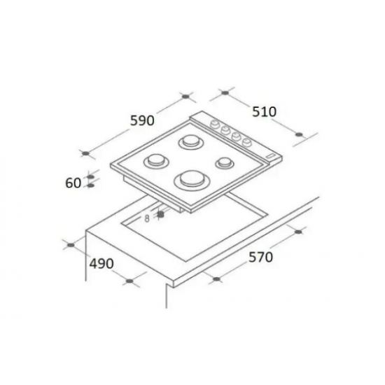 Pachet incorporabil Hausberg cuptor HB-8051NG, electric, 2000 W, 76 l, 4 functii, plita HB-567NG, Gaz, 4 arzatoare, sistem de siguranta, fonta, Sticla, hota decorativa HB-2285NG, 163W , filtru aluminiu, absorbtie maxim 650 m3/h, 60 cm, Clasa A, Negru