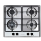Pachet incorporabil HAUSBERG Cuptor electric HB-8054NG, Capacitate 71L, 2225W, 7 functii, convectie, plita gaz HB-555, 4 arzatoare, hota telescopic HB-1285IN, 420 m3/h absorbtie, 2 motoare, Negru-Inox