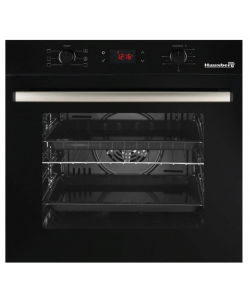 Pachet Incorporabil Hausberg Cuptor electric HB-8054NG, Clasa A, 71L, 2225W, Negru, Plita Incorporabila HB-563NG, 4 arzatoare, Gaz, Sticla, Negru