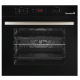Pachet Incorporabil Hausberg Cuptor electric HB-8054NG, Clasa A, 71L, 2225W, Negru, Plita Incorporabila HB-563NG, 4 arzatoare, Gaz, Sticla, Negru