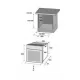 Pachet Incorporabil Hausberg Cuptor electric HB-8054NG, Clasa A, 71L, 2225W, Negru, Plita Incorporabila HB-563NG, 4 arzatoare, Gaz, Sticla, Negru Pachet Incorporabil Hausberg Cuptor electric HB-8054NG, Clasa A, 71L, 2225W, Negru, Plita Incorporabila HB-563NG, 4 arzatoare, Gaz, Sticla, Negru