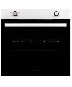 Cuptor incorporabil Hausberg HB-8051IN, Electric, Putere 2000 W, 76 l, 4 Functii, Clasa A, Negru/Inox