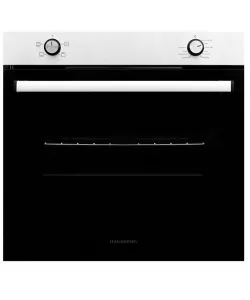 Cuptor incorporabil Hausberg HB-8051IN, Electric, Putere 2000 W, 76 l, 4 Functii, Clasa A, Negru/Inox