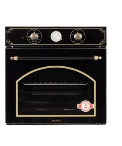 Cuptor incorporabil Hausberg HB-8055RST, Electric, Putere 1600 W, 57 l, 4 Functii, Ventilatie, Timer, Clasa A, Negru/Auriu Cuptor incorporabil Hausberg HB-8055RST, Electric, Putere 1600 W, 57 l, 4 Functii, Ventilatie, Timer, Clasa A, Negru/Auriu