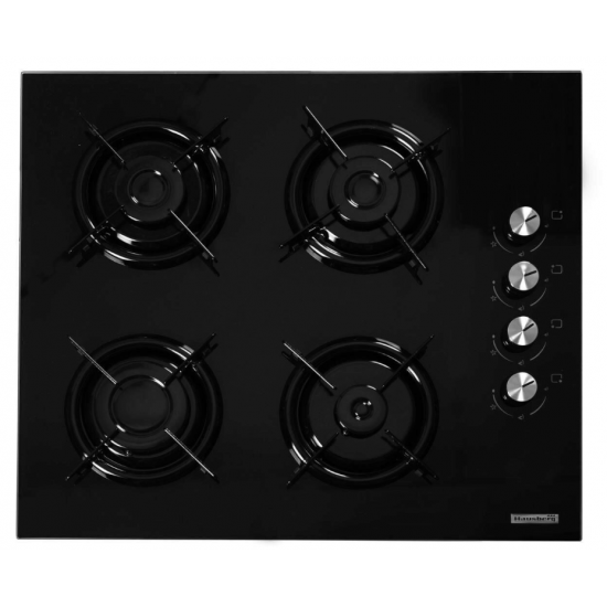 Pachet HAUSBERG Basic Style Black, Cuptor electric Incorporabil HB8052, Clasa A, 71L, 2000W, Negru/Inox, Plita Incorporabila HB563NG, 4 arzatoare, Gaz, Sticla, Negru, Hota incorporabila telescopica HB1285NG, Putere de absorbtie 420 m3/h, 2 motoare