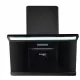 Hota decorative HAUSBERG HB-1855, 1000 mc/h, 3 viteze, 180 W, latime 90 cm, sticla, Negru Hota decorative HAUSBERG HB-1855, 1000 mc/h, 3 viteze, 180 W, latime 90 cm, sticla, Negru