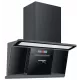 Hota decorative HAUSBERG HB-1855, 1000 mc/h, 3 viteze, 180 W, latime 90 cm, sticla, Negru Hota decorative HAUSBERG HB-1855, 1000 mc/h, 3 viteze, 180 W, latime 90 cm, sticla, Negru