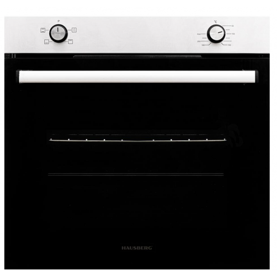 Pachet Incorporabil Cuptor electric Hausberg HB-8051IN, Clasa A, 76L, 2000W, Negru/Inox, Plita Incorporabila HB-555, 4 arzatoare, Gaz, Inox, Hota incorporabila telescopica HB-1285IN, Putere de absorbtie 420 m3/h, 2 motoare, 60 cm, Inox/Alb