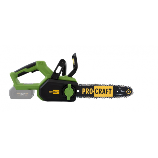 Drujba pe acumulator PROCRAFT PKA60, Brushless, 3500 rot/min, NU CONTINE ACUMULATOR SI INCARCATOR