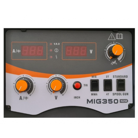 JASIC MIG 350 (N258) - Aparat de sudura multiproces MIG-MAG / TIG / MMA