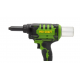 Masina de nituit nituri-pop cu 2 acumulatori 2 Ah si incarcator PROCRAFT PRG20