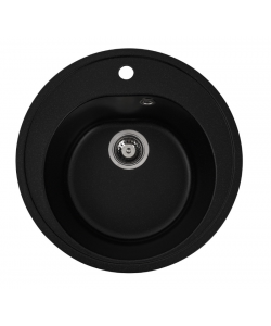 Chiuveta de bucătărie Elefant Premium Luna, Negru metalic , 510 mm