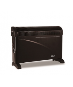 Convector electric de podea FLORIA ZLN-6843,Negru 2000W, 3 trepte de putere, Termostat reglabil,