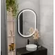 Oglinda LED Ovala 60x80cm, Torino Luce Touch, Sistem Dezaburire, Dimabila Oglinda LED Ovala 60x80cm, Torino Luce Touch, Sistem Dezaburire, Dimabila