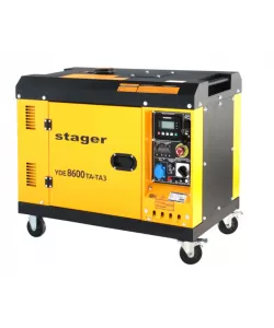 Stager YDE8600TA-TA3 V2 Generator insonorizat 7.5kVA, 3000rpm, dual, diesel, pornire electrica