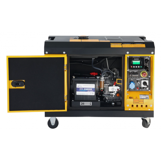 Stager YDE8600TA-TA3 V2 Generator insonorizat 7.5kVA, 3000rpm, dual, diesel, pornire electrica