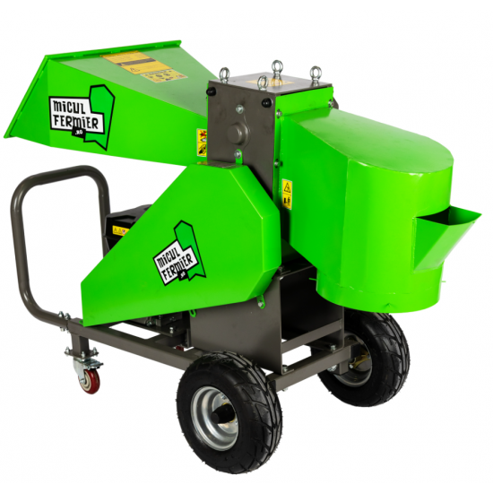 Tocator de crengi Micul Fermier, motor benzina 7CP, 80mm diametru maxim de taiere, pentru brichete