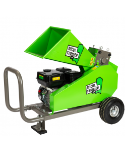 Tocator de crengi Micul Fermier, motor benzina 7 CP, 60 mm diametru maxim de taiere, pentru brichete