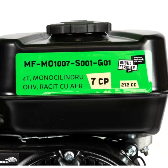Tocator de crengi Micul Fermier, motor benzina 7 CP, 60 mm diametru maxim de taiere, pentru brichete Tocator de crengi Micul Fermier, motor benzina 7 CP, 60 mm diametru maxim de taiere, pentru brichete
