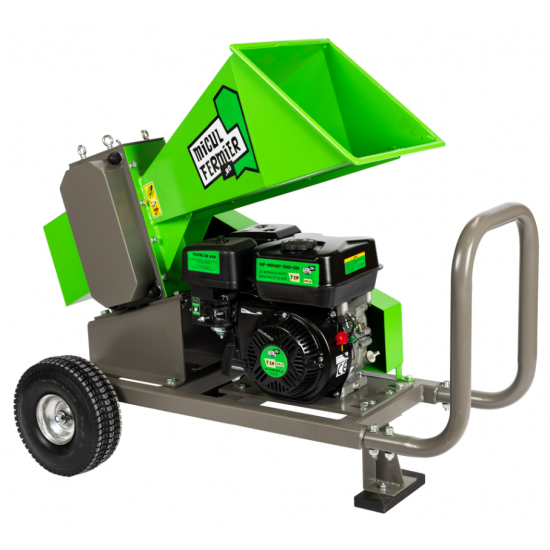 Tocator de crengi Micul Fermier, motor benzina 7 CP, 60 mm diametru maxim de taiere, pentru brichete