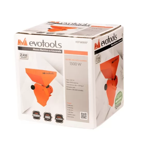Moara Electrica cu Ciocanele Evotools Moara Electrica cu Ciocanele Evotools