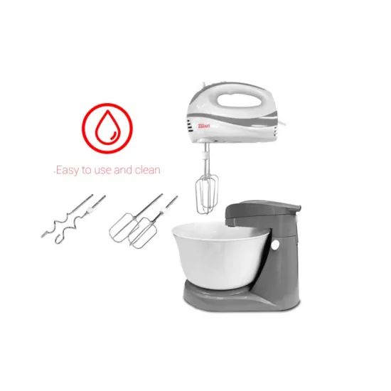 Mixer cu Bol capacitate mare 3.5litri ZILAN ZLN-8419, putere 300W, functie turbo