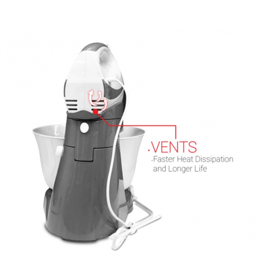 Mixer cu Bol capacitate mare 3.5litri ZILAN ZLN-8419, putere 300W, functie turbo