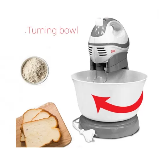 Mixer cu Bol capacitate mare 3.5litri ZILAN ZLN-8419, putere 300W, functie turbo