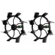 Roti Metalice Punte Spate pentru Minitractor Ride-On R1200 Evotools Plus Roti Metalice Punte Spate pentru Minitractor Ride-On R1200 Evotools Plus