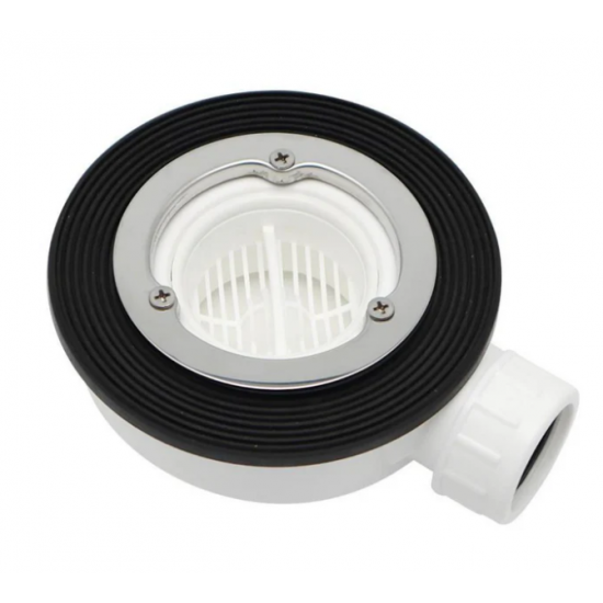 Cadita de dus dreptunghiulara 80x120 cm, slim 3 cm, gri inchis