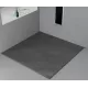 Cadita de dus patrata 90x90 cm, slim 3 cm, gri inchis Cadita de dus patrata 90x90 cm, slim 3 cm, gri inchis