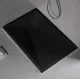 Cadita de dus dreptunghiulara 80x120 cm, slim 3 cm, negru Cadita de dus dreptunghiulara 80x120 cm, slim 3 cm, negru