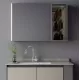 Set Mobilier pentru Baie ZAKYNTHOS, 80cm, 2 Piese, Gri si Crem Set Mobilier pentru Baie ZAKYNTHOS, 80cm, 2 Piese, Gri si Crem