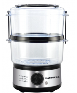 Aparat gatit cu aburi Hausberg HB-1350, 4.8L, 400W