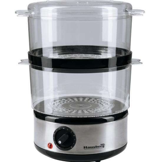 Aparat gatit cu aburi Hausberg HB-1350, 4.8L, 400W