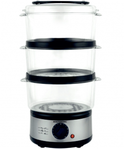 Aparat de gatit cu aburi Hausberg HB-1355, 7.2L, 400W