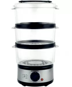 Aparat de gatit cu aburi Hausberg HB-1355, 7.2L, 400W Aparat de gatit cu aburi Hausberg HB-1355, 7.2L, 400W