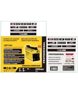 INVERTOR PENTRU SUDURĂ DIGITALA CMP1694  INVERTOR PENTRU SUDURĂ DIGITALA CMP1694