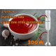 Blender de mana HAUSBERG HB-7674AB, 300W, 2 viteze, material ABS, lame din otel inoxidabil, Alb