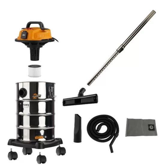 Aspirator umed-uscat ROTOR RC-195, 1400 W, 30 L, 19 KPA Aspirator umed-uscat ROTOR RC-195, 1400 W, 30 L, 19 KPA