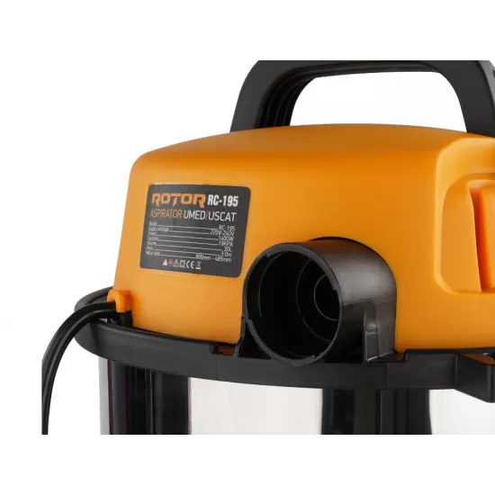 Aspirator umed-uscat ROTOR RC-195, 1400 W, 30 L, 19 KPA Aspirator umed-uscat ROTOR RC-195, 1400 W, 30 L, 19 KPA