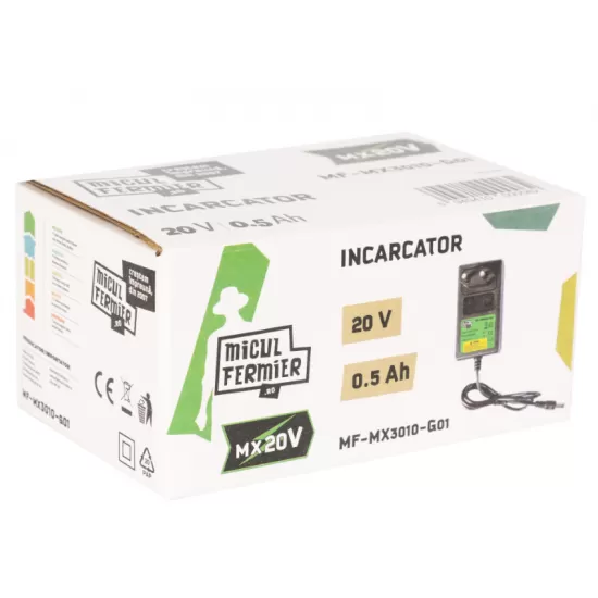 Incarcator acumulator Micul Fermier 20V 0.5A Incarcator acumulator Micul Fermier 20V 0.5A
