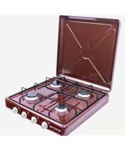 Minigaz GPL Ertone, MN209MR, Emailat, 4 Arzatoare - Maro Minigaz GPL Ertone, MN209MR, Emailat, 4 Arzatoare - Maro