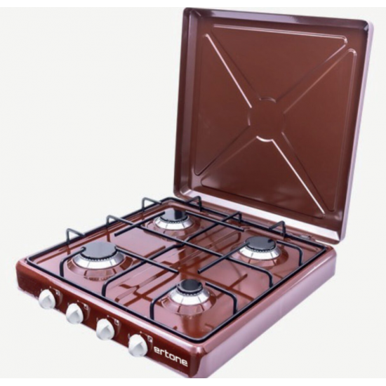 Minigaz GPL Ertone, MN209MR, Emailat, 4 Arzatoare - Maro