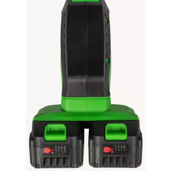 Motocoasa (Trimmer) electrica Micul Fermier 2x20V, 2 acumulatori 4Ah, maner simplu, motor fara perii Motocoasa (Trimmer) electrica Micul Fermier 2x20V, 2 acumulatori 4Ah, maner simplu, motor fara perii