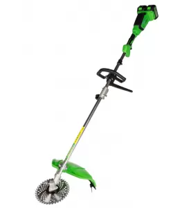 Motocoasa (Trimmer) electrica Micul Fermier 2x20V, 2 acumulatori 4Ah, maner simplu, motor fara perii Motocoasa (Trimmer) electrica Micul Fermier 2x20V, 2 acumulatori 4Ah, maner simplu, motor fara perii